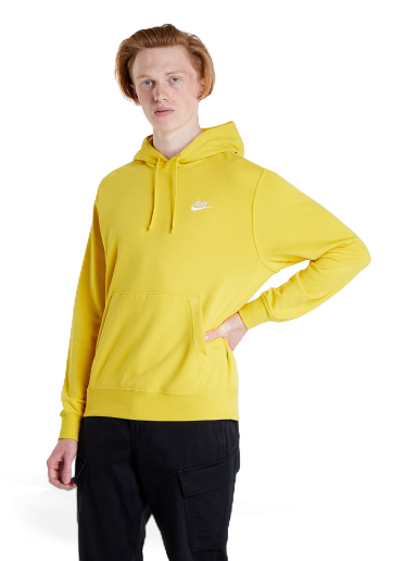 Dukserice Nike Sportswear Club Pullover Hoodie Žuta | CZ7857-709