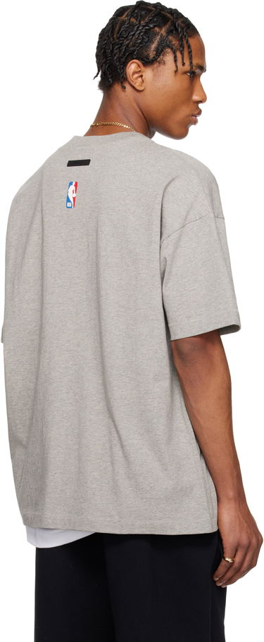 Majica kratkih rukava Fear of God Fear of God ESSENTIALS NBA Nets Short Sleeve T-Shirt Siva | 125AL244105F, 2