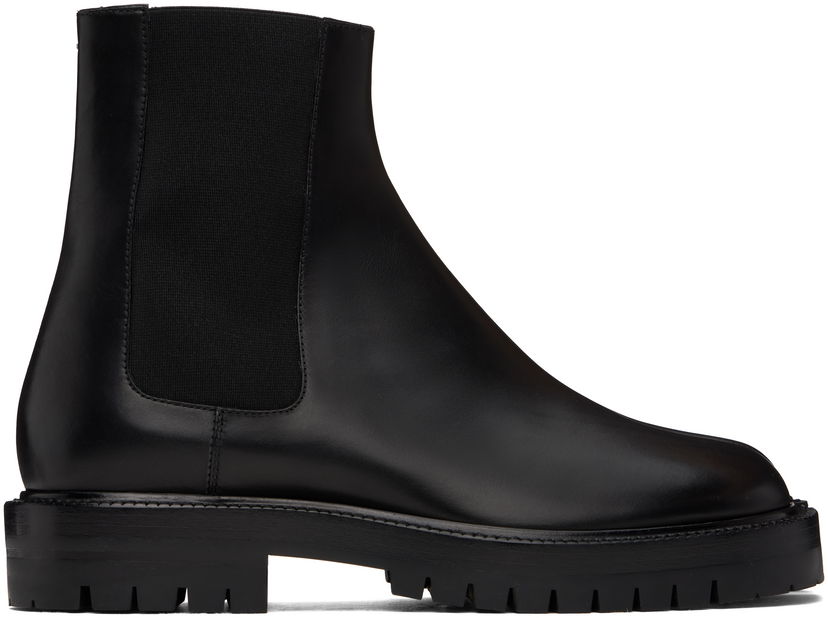 Tenisice i cipele Maison Margiela Maison Margiela Tabi Chelsea Boots Crna | S57WU0275 P3292