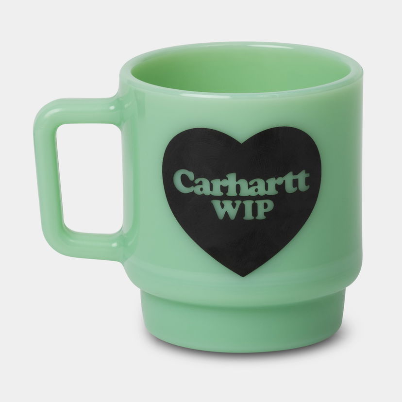 Home decor Carhartt WIP Carhartt WIP Heart Glass Mug Zelena | I035873_2