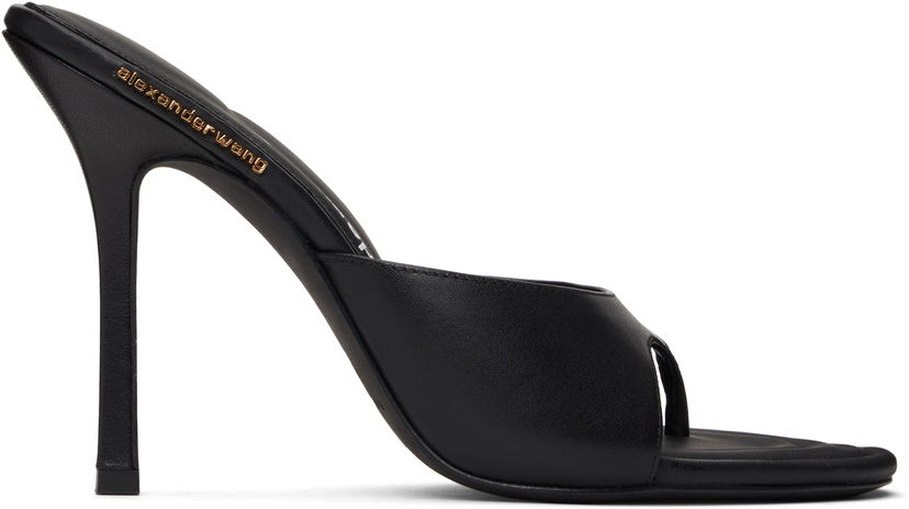 Dodaci Alexander Wang Alexander Wang Lucienne 105 Thong Heeled Sandals Crna | 30125S010