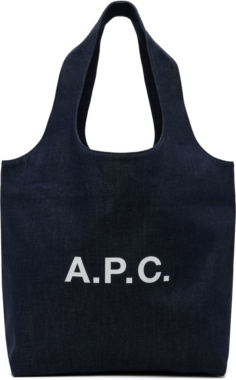 Tote bag A.P.C. Ninon Tote Bag Tamnoplava | COHIZ-M61565