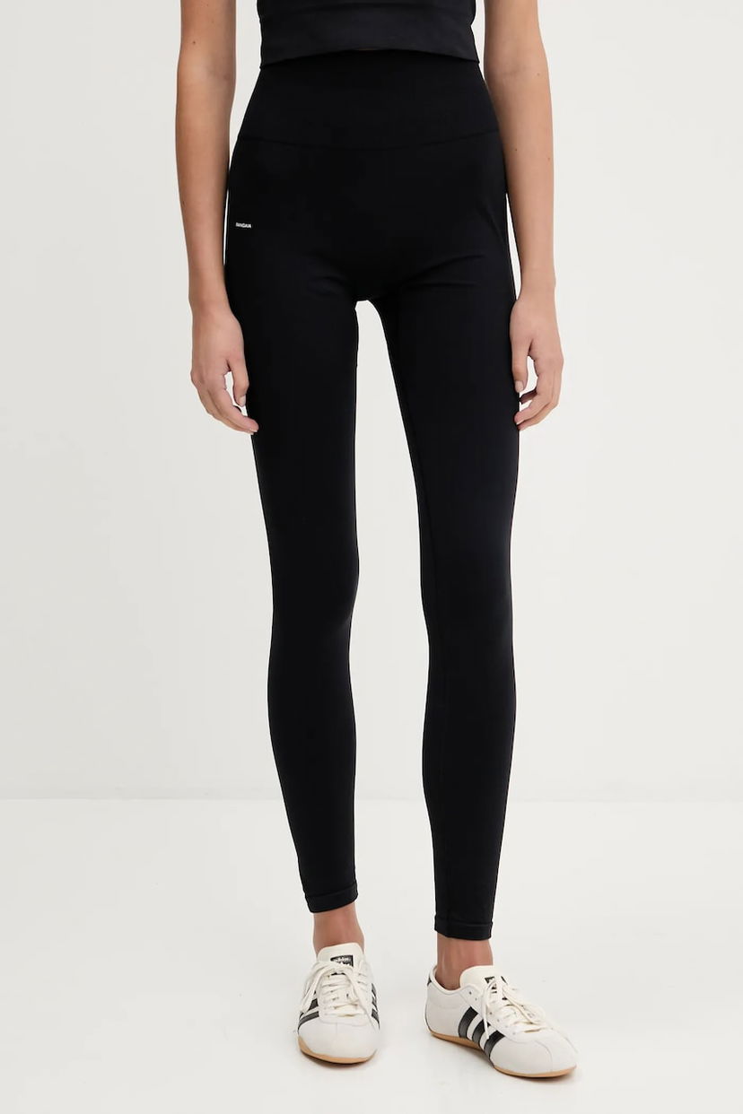 Tajice PANGAIA Pangaia Plant-Stretch Compressive Leggings Crna | 10002427