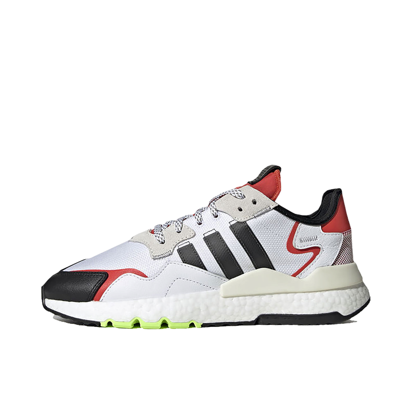 Tenisice i cipele adidas Originals Nite Jogger White Black Red Bijela | EH1293