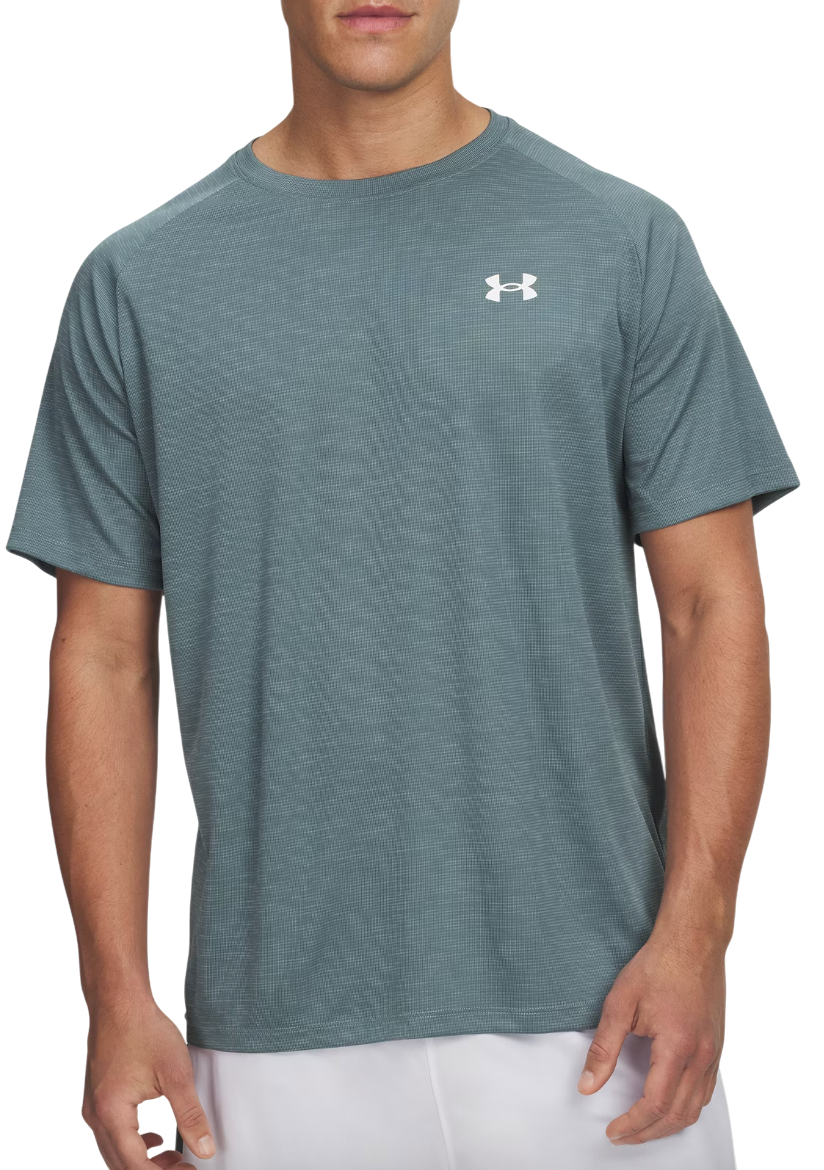 Majica kratkih rukava Under Armour Tech Textured Short Sleeve T-Shirt Tirkiz | 1382796-587, 0