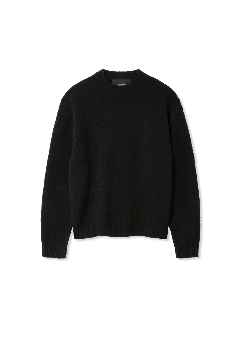 Džemper AXEL ARIGATO Miles Knitted Crewneck Sweater Crna | A3412001