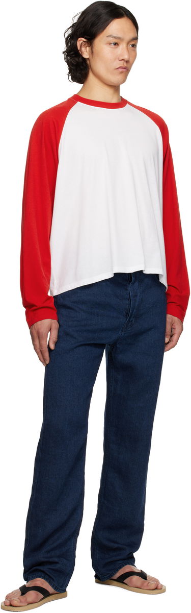 Majica kratkih rukava The Row The Row Jameson Baseball T-Shirt Bijela | 875-K421, 3