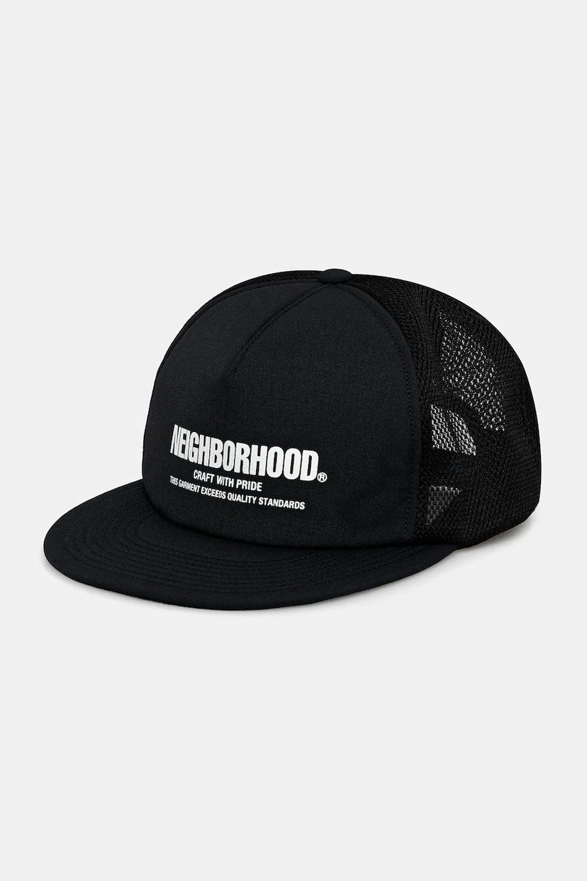 Kapa Neighborhood NEIGHBORHOOD Mesh Trucker Cap Crna | 251YGNH.HT06