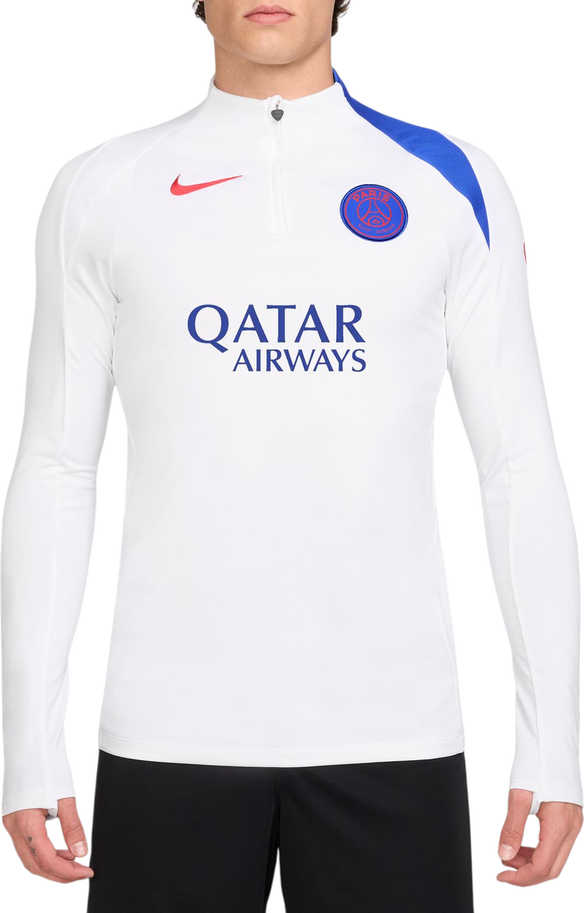 Majica kratkih rukava Nike Paris Saint-Germain Total 90 Strike Soccer Knit Drill Top Bijela | hm3356-101