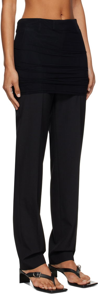 Hlače Maison Margiela MM6 Maison Margiela Light Wool Blend Trousers Crna | S62KB0248 M35436, 1