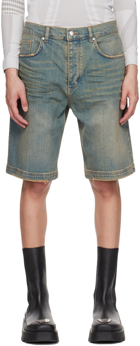 Kratke hlače MISBHV Baggy Denim Shorts Plava | 240M356