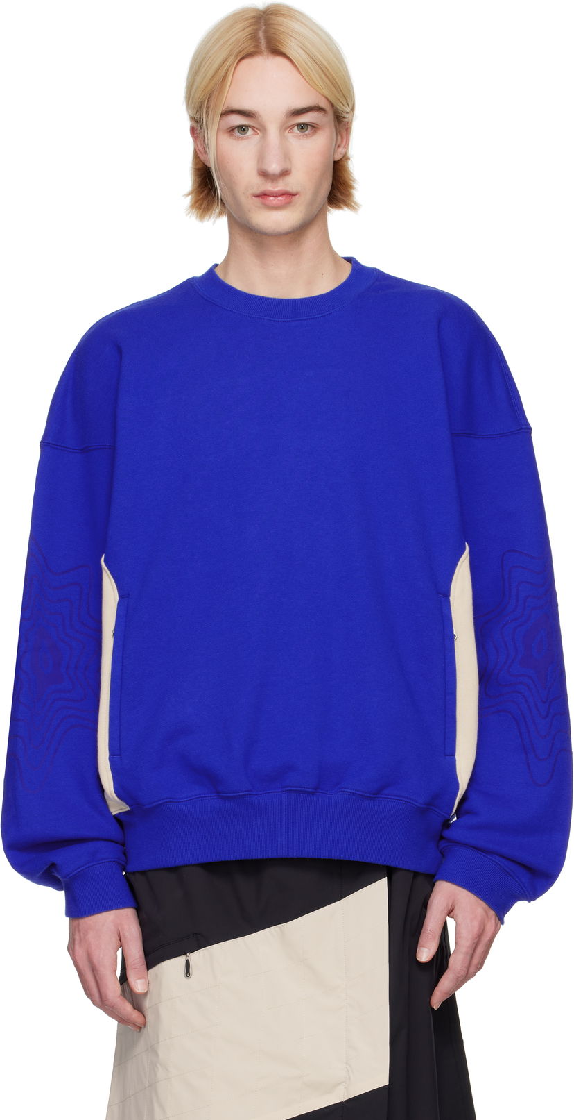 Džemper Asics Edition Bixance Sweatshirt Plava | 2203A297-400
