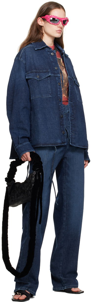 Košulja Ottolinger Ottolinger Buttoned Denim Shirt Plava | 1700409, 3