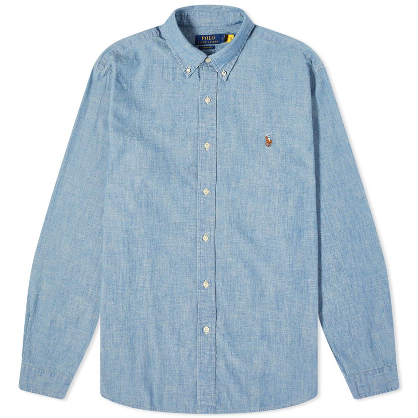 Košulja Polo by Ralph Lauren Chambray Shirt Plava | 710792042001