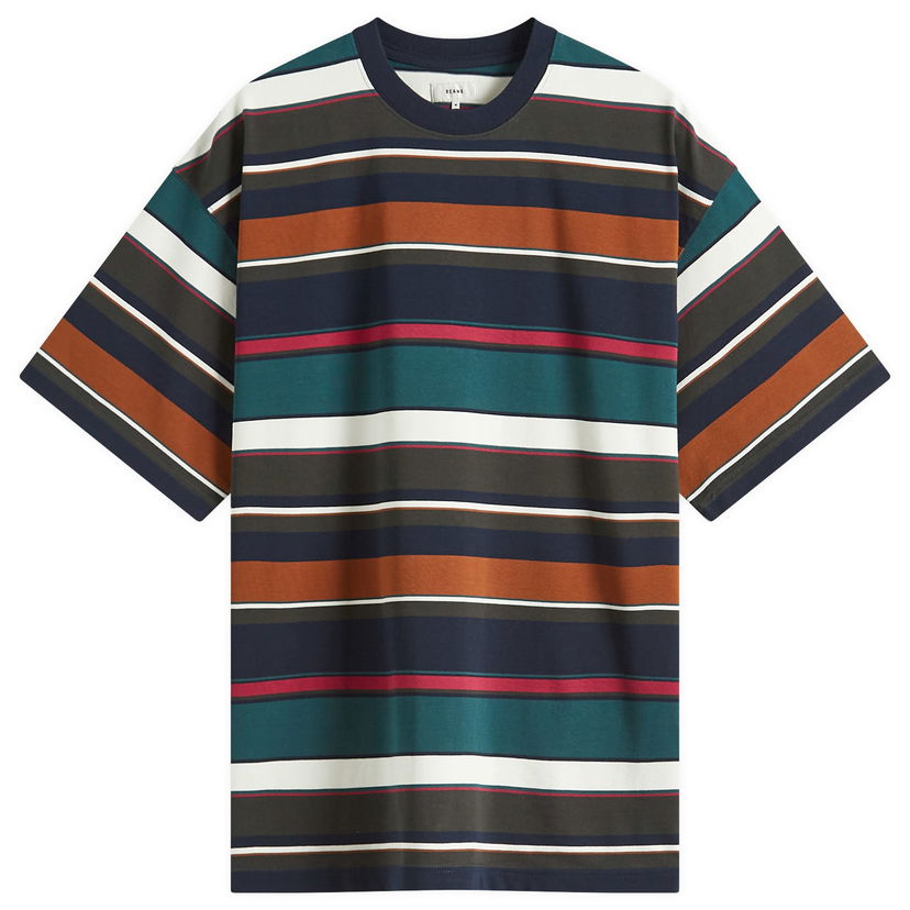Majica kratkih rukava BEAMS BEAMS Multi Stripe T-Shirt, Size Large Višebojno | 1104-1340-803-79