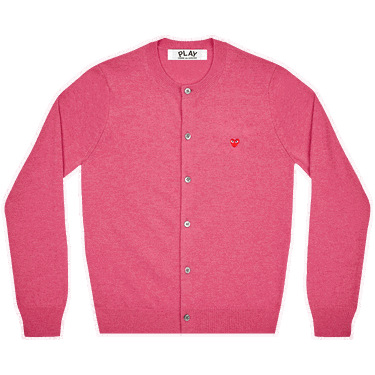 Džemper Comme des Garçons PLAY Cardigan Ružičasta | AZ N079 051 4, 0