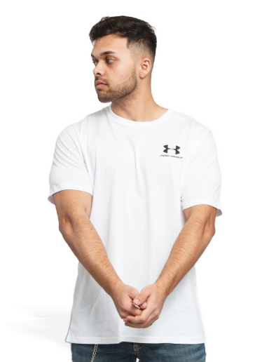 Majica kratkih rukava Under Armour Sportstyle Left Chest SS Tee Bijela | 1326799-100
