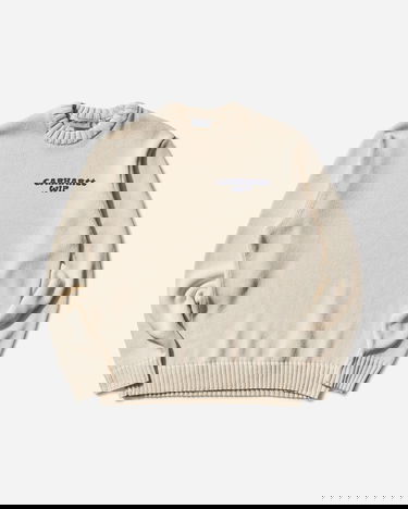 Džemper Carhartt WIP Carhartt WIP Helix Knit Sweater Bijela | I036731_6, 3