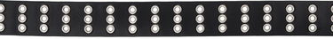 Pojasevi Ann Demeulemeester Ann Demeulemeester Ezra Grommet Leather Belt Crna | 2402-U-BE11-LT128-099, 1