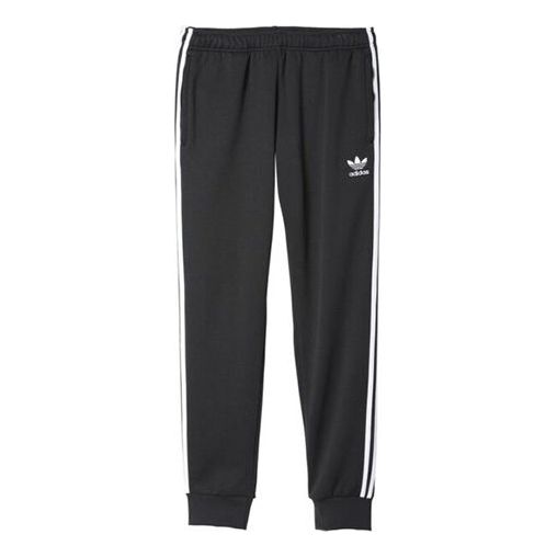Trenirka adidas Originals Superstar Cuffed Track Pants Crna | AJ6960