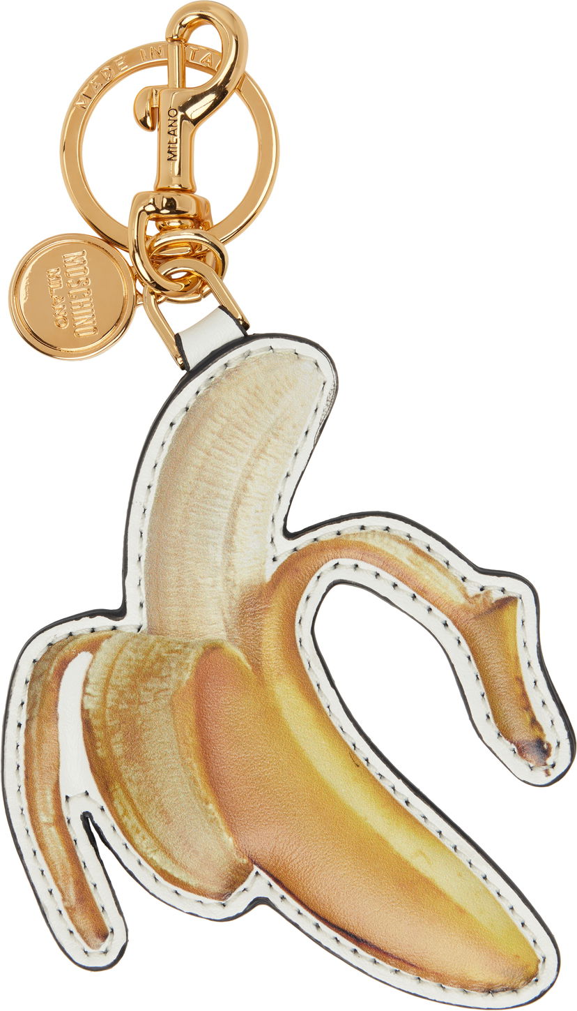 Privjesci za ključeve Moschino Moschino Banana Shaped Keychain Žuta | MC5401PP1M 251MOOL1 10B