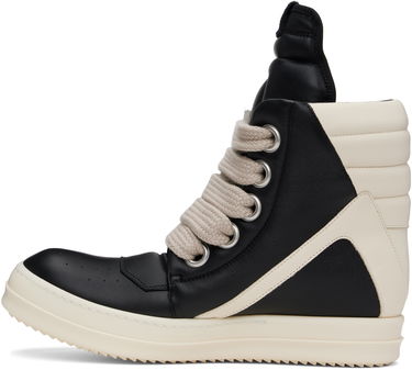 Tenisice i cipele Rick Owens Rick Owens Hollywood Jumbolace Geobasket Crna | RU01E5898 LLPPW2, 2