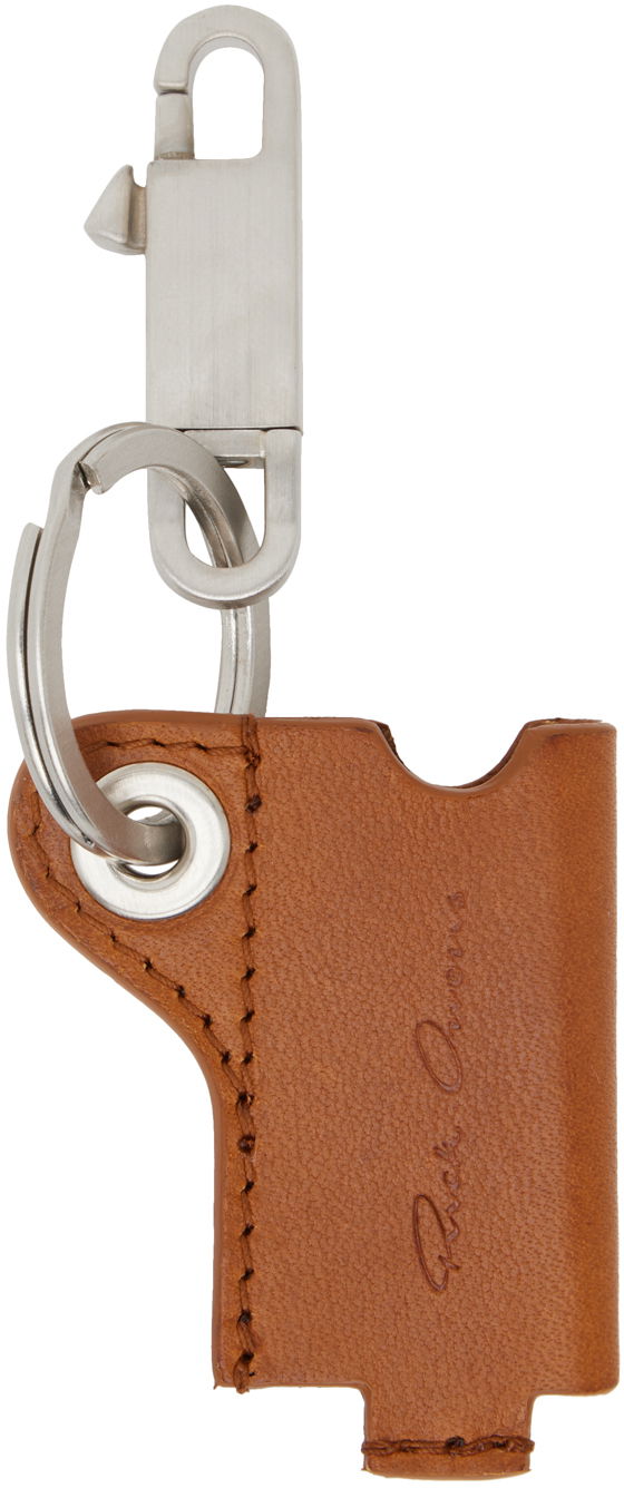 Privjesci za ključeve Rick Owens Rick Owens Mini Lighter Holder Keychain Smeđa | RA01D0495 LGE