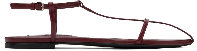 Tenisice i cipele Jil Sander Jil Sander Pointed Toe Thong Sandals Tamnocrvena | J15WP0081_P8226