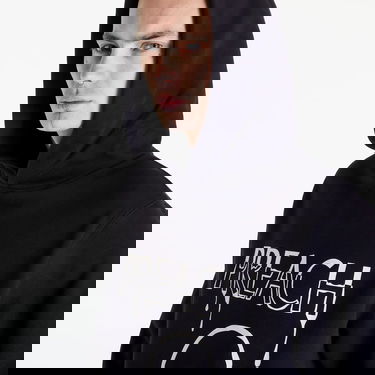 Dukserice PREACH Regular Distorted Smiley H GOTS Crna | 206247 900, 3