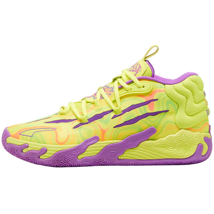 Košarka Puma MB.03 Spark, yellow/lilac Žuta | 379898_01
