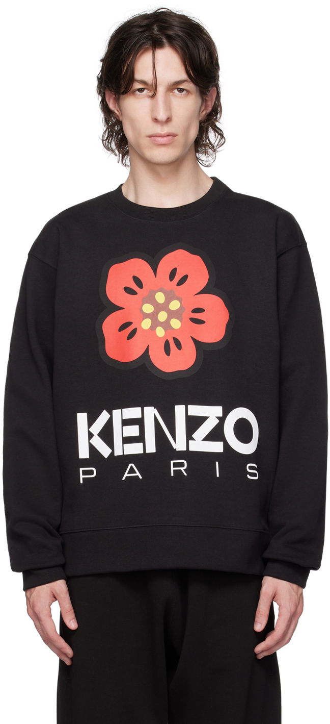 Džemper KENZO Paris Boke Flower Crna | FD55SW4454ME, 0