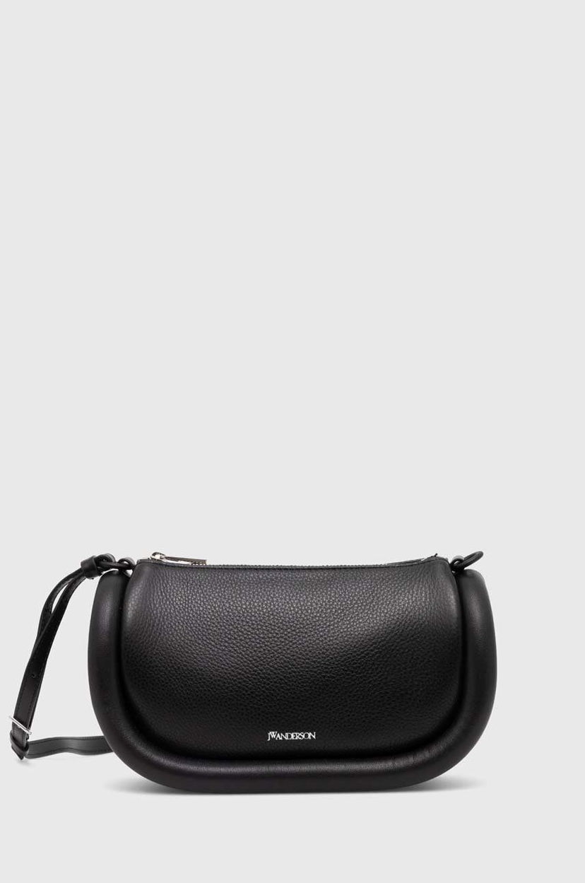Torba za rame JW Anderson The Bumper Shoulder Bag Crna | HB0570.LA0107.999