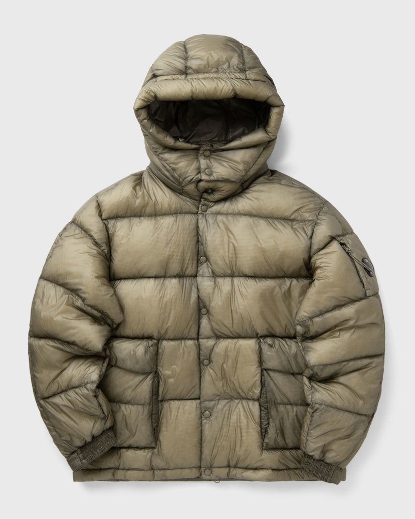 Pernata jakna C.P. Company Hooded Puffer Jacket Zelena | 19CMOW191A110416A-356