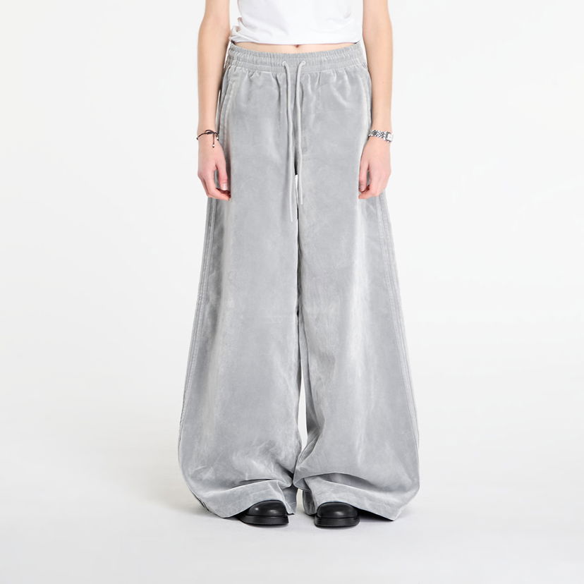 Trenirka adidas Originals Brushed Twill Oversized Firebird Track Pants Siva | JW7331