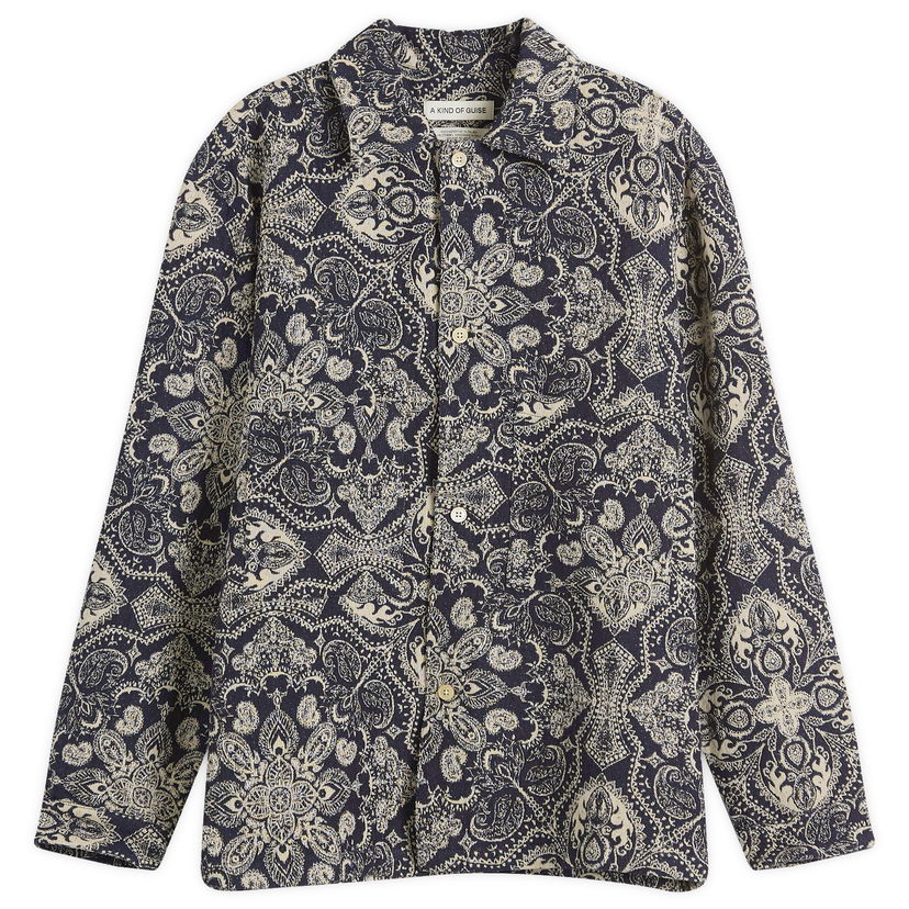Košulja A Kind of Guise A Kind of Guise Sayan Shirt Jacket Tamnoplava | 156-13805-601
