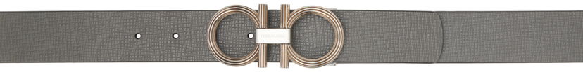 Pojasevi FERRAGAMO Gancini Reversible Belt Siva | 764849 670264002