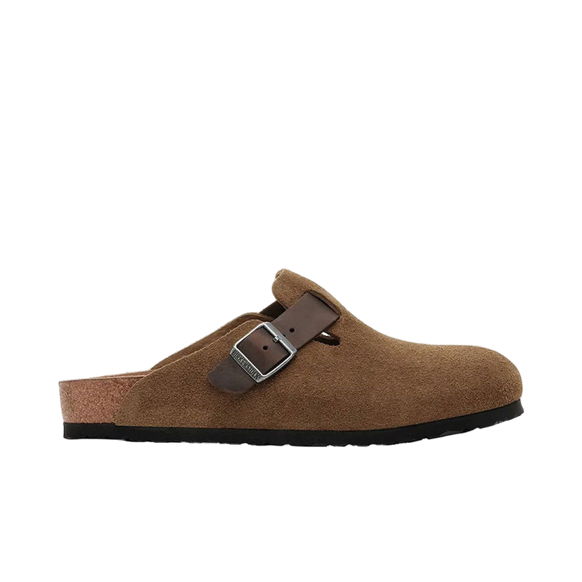 Tenisice i cipele Birkenstock Birkenstock Boston Suede Clogs Smeđa | 1030667.DarkTea