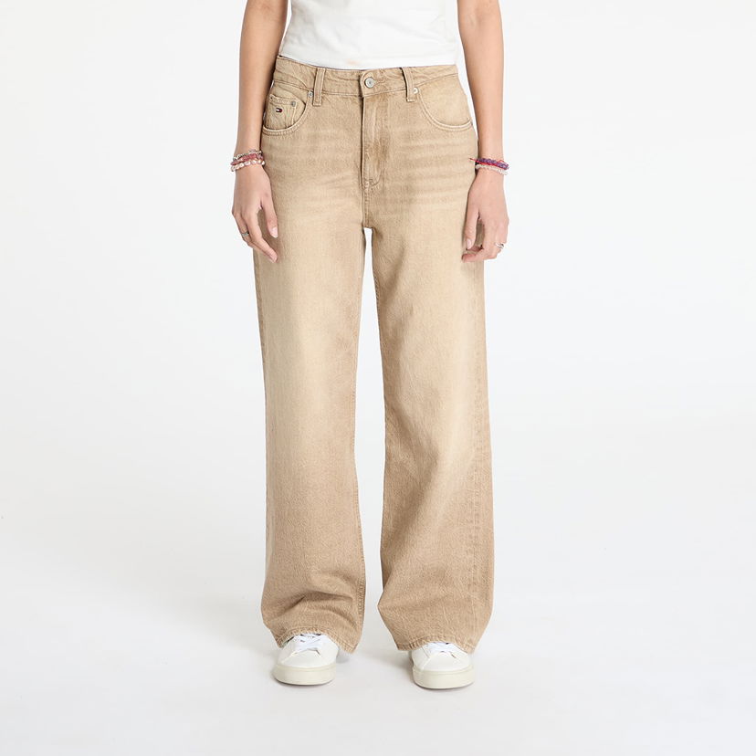 Jeans Tommy Hilfiger Tommy Jeans Mia Relaxed Straight Jeans W25/L30 Bež | DW0DW20577 1CE