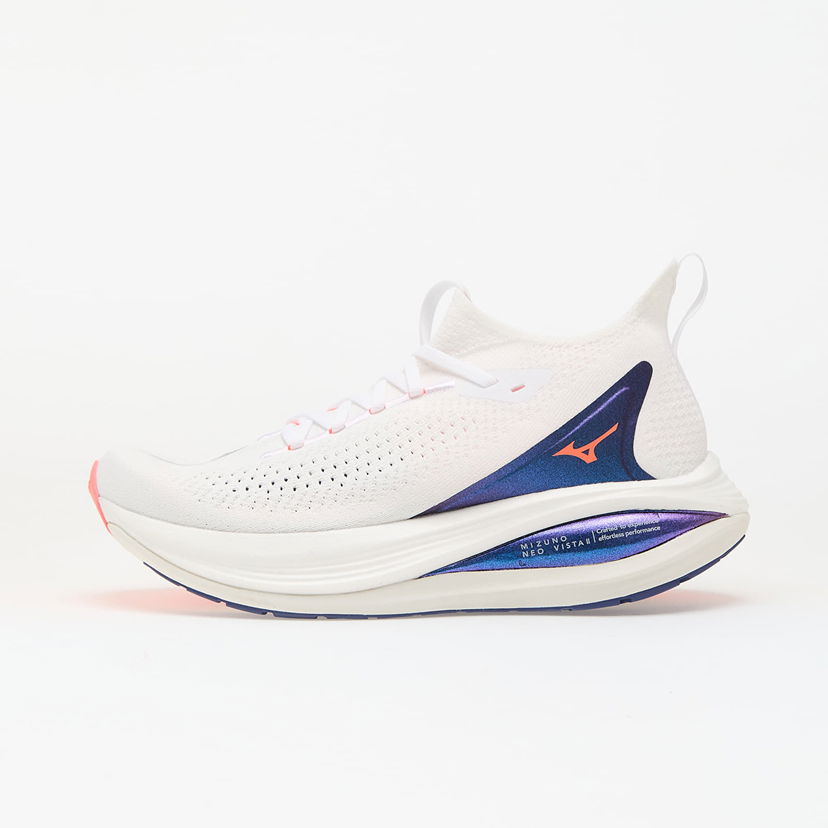 Tenisice i cipele Mizuno Neo Vista 2 W White/ Striking Coral/ Iris Bloo Bijela | J1GD253421