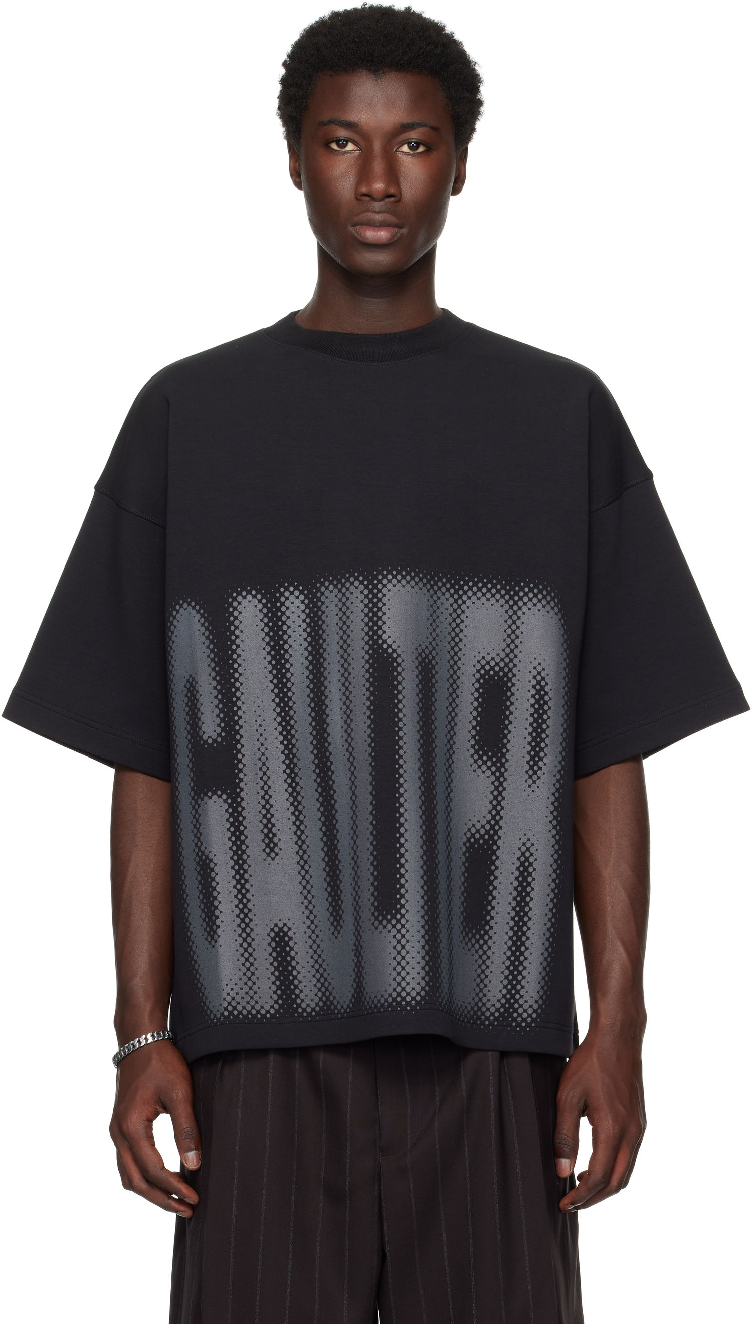 Majica kratkih rukava Jean Paul Gaultier Jean Paul Gaultier 'The Gaultier' Boxy T-Shirt Crna | 25/03-W-TO297-J004-0004, 0