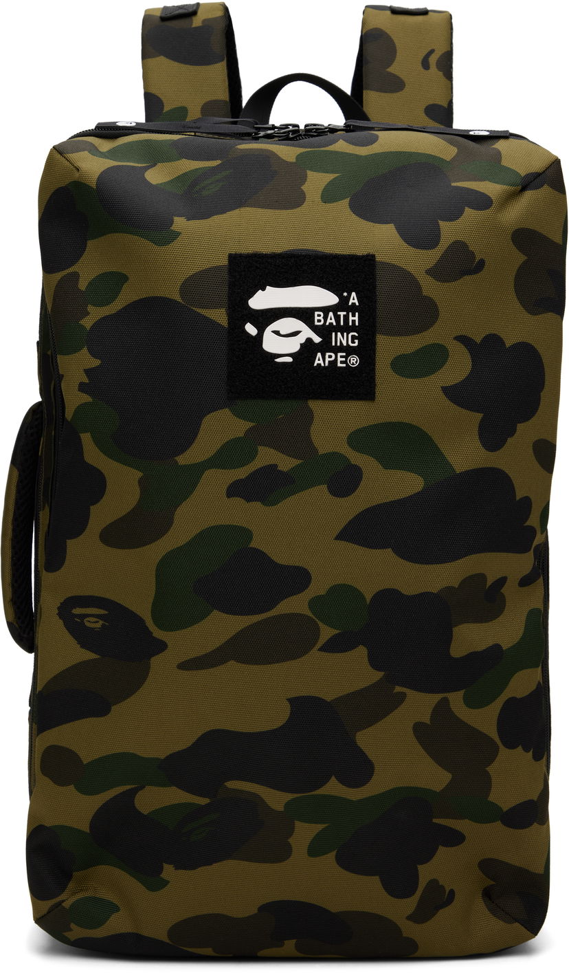 Ruksak BAPE BAPE 1st Camo Cordura 2Way Daypack Backpack Zelena | 001BAK201005F