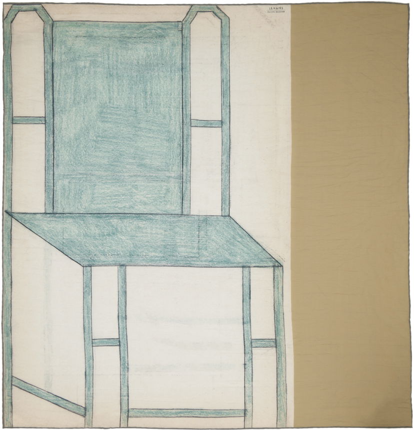 Home decor LEMAIRE Lemaire Chair Print Scarf Bež | AC1222 LF1421