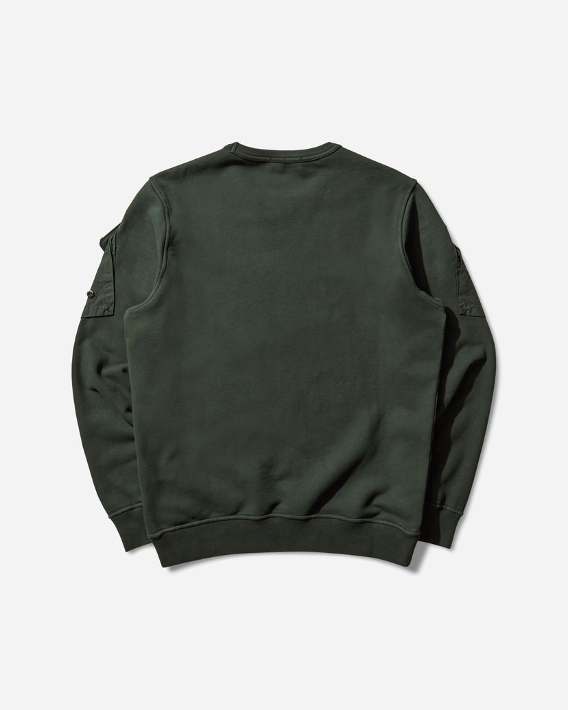 Dukserice Stone Island Sleeve Pockets Crewneck Sweatshirt Zelena | K2S15-6100008-S0A20 V005E