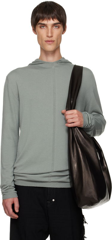Dukserice Rick Owens Concordians Oversized Hoodie Tirkiz | RU02E1613 M, 0