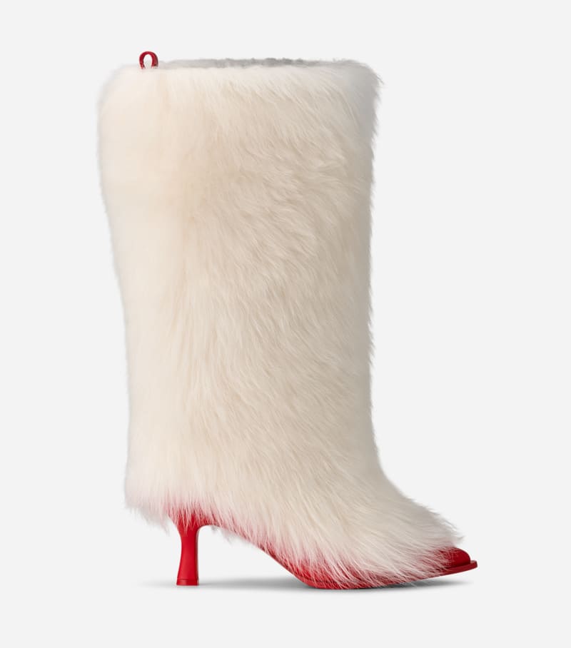 Tenisice i cipele UGG Ambush Fur Heel Boots Bijela | 1176810-WHRD
