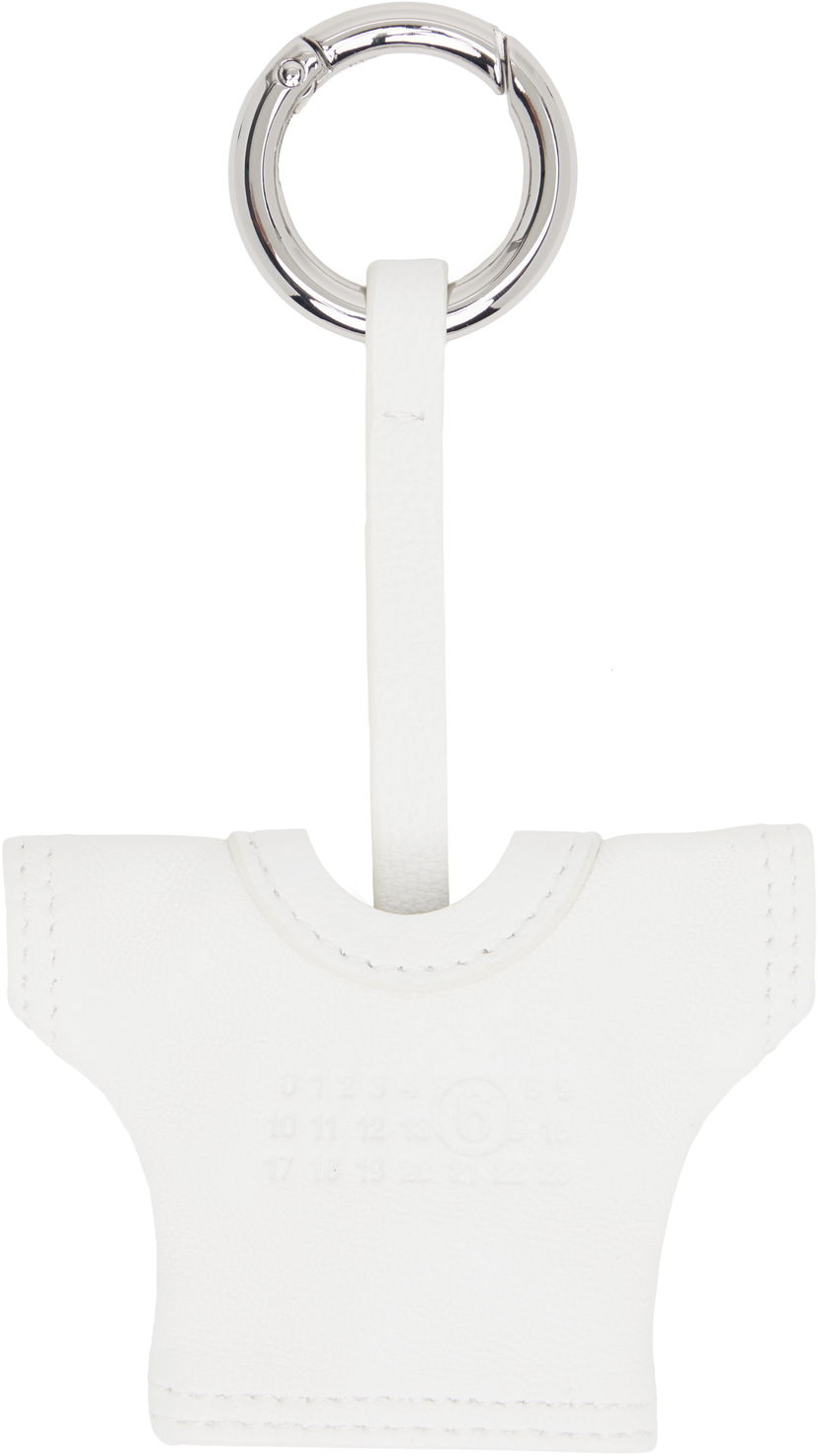 Privjesci za ključeve Maison Margiela MM6 Maison Margiela T-Shirt Shaped Keychain Bijela | SA6UA0006 P8335