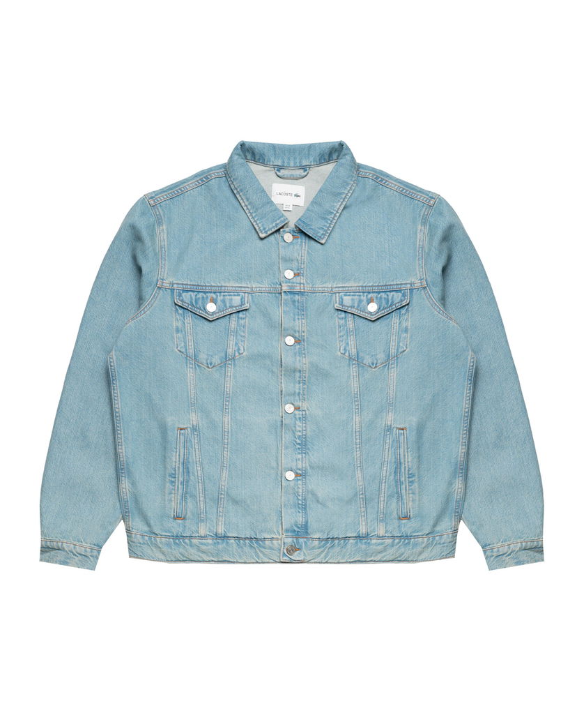 Jakna Lacoste Classic Denim Jacket Plava | BH8982-MKU