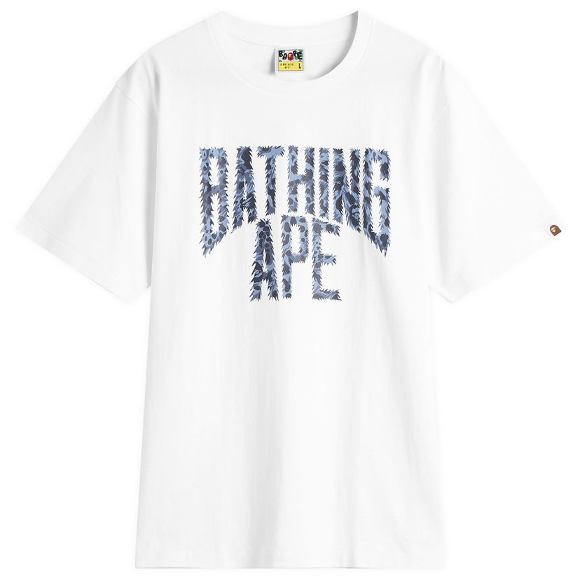 Majica kratkih rukava BAPE Wild Leopard NYC T-Shirt Bijela | 001TEL801040M-WNA