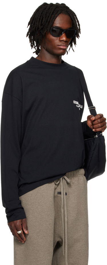 Majica kratkih rukava Fear of God Fear of God ESSENTIALS Classic Long Sleeve T-Shirt Crna | 125AS254200F, 1