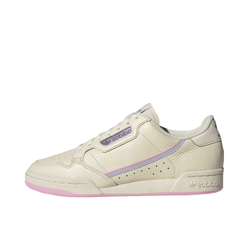 Tenisice i cipele adidas Originals Continental 80 Ecru Tint True Pink W Bež | G27726
